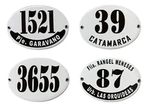 Comprar Cartel Direccion Chapas Hierro Enlozadas Excelente Calidad