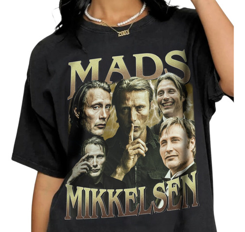 Playera Mads Mikkelsen, Camiseta Hannibal Actor