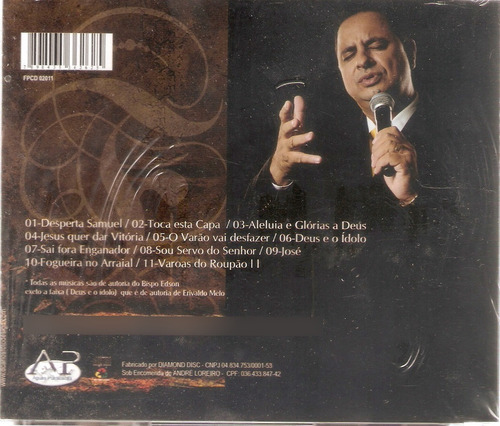 Cd Ministério Fogo No Pé - Desperta Samuel