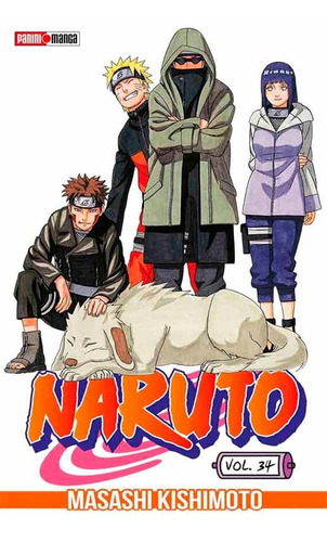Naruto Tomo 34 Manga Panini Microcentro Lelab