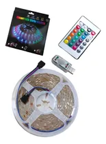 Comprar Tira 5 Metros Tv Mueble Multicolor Luz Led Bluetooth Usb