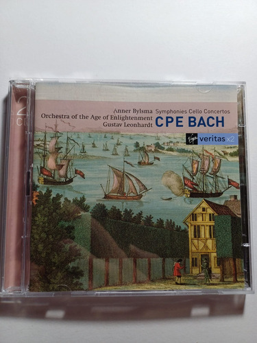 Cd Duplo: Bach - Cpe - Symphonies - Cello Concertos; 2000