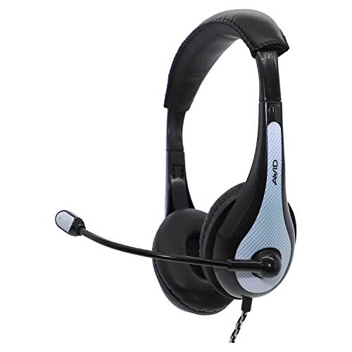 Auriculares Estéreo De Diadema Avid Ae-36 Blancos Con