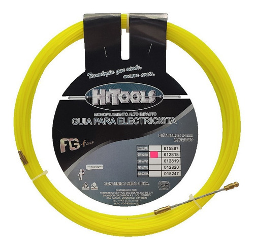 Guia  P/electricista Nylon Hitools 15 Mts