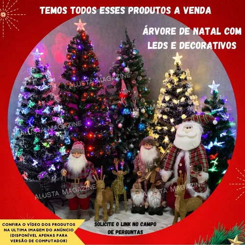 Roka Ideias e Objetos - Árvore Natal 1,80 cm