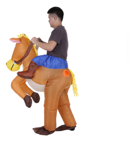 Disfraz Inflable De Decdeal Cowboy Funny Rider Operado