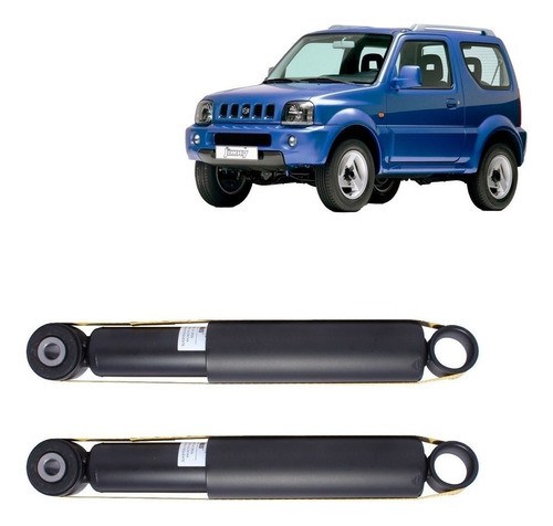 Par Amortiguadores Traseros Para Suzuki Jimny 1.3 2001 2005