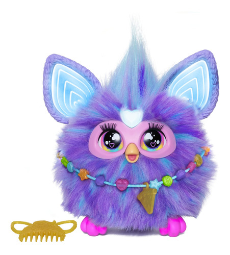 Furby Púrpura, 15 Accesorios De Moda, Juguetes De Lujo Inter