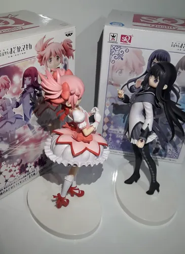 Figuras Anime Madoka Kaname Y Homura Akemi - Sq - Banpresto