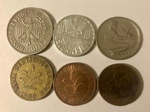 Lote De Monedas Austria Años 1949-1979