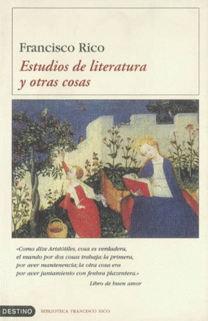 Libro Estudios Sobre Literatura Y Otras Cosas