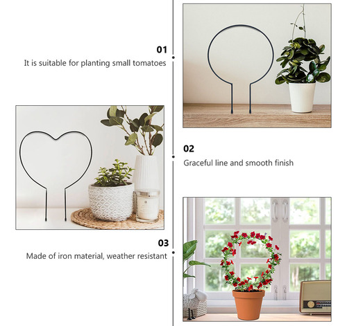 Soporte Para Flores De Vid, 2 Unidades, Marco Para Plantas,