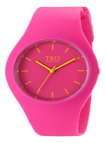 Tko Tk643fs Reloj Deportivo De Mujeres Con Banda De Goma