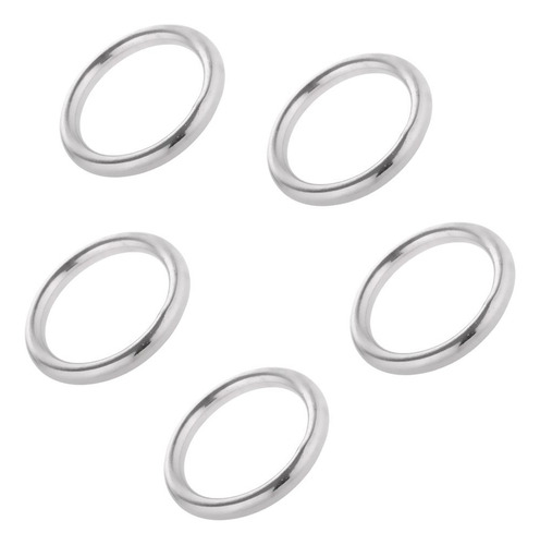 5x 5 Unids / Set Pulido 304 Acero Inoxidable O S Conector De