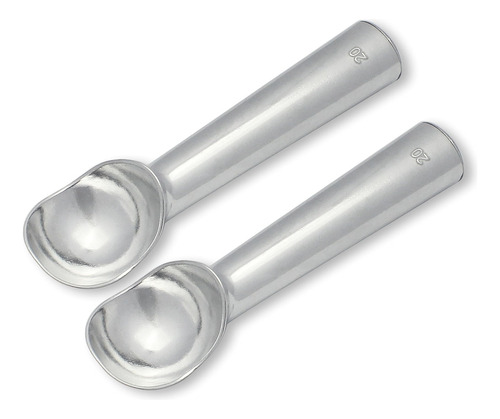 Homedge Juego De 2 Cucharas De Helado De Aluminio, Pala De C