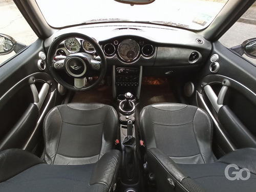 Mini Cooper 1.6 S Cabrio 2007 Descapotable Negro Único