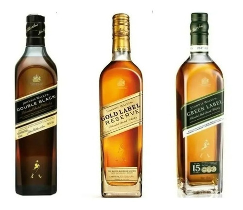 Whisky Johnnie Walker Combo X3u