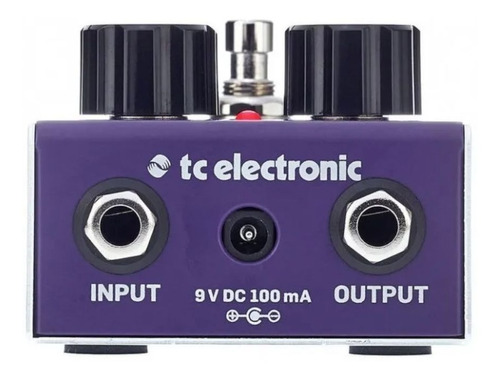 Pedal Efecto Tc Electronic Thunderstorm Flanger Playback Color Azul acero