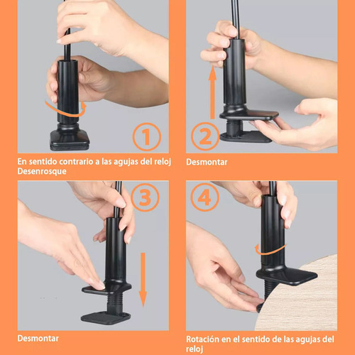 Yo 80cm Brazo Celular Para La Cama,soporte Para Celular