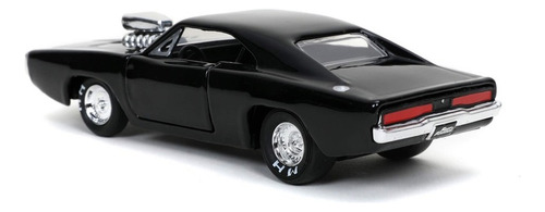 Dodge Charger R/t Jada 1:32 Fast And Furious 1970 Dom S Negro