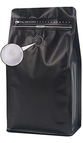 Bolsas De Cafe Con Valvula Re Utilizable 12 Oz-3/4 Libras