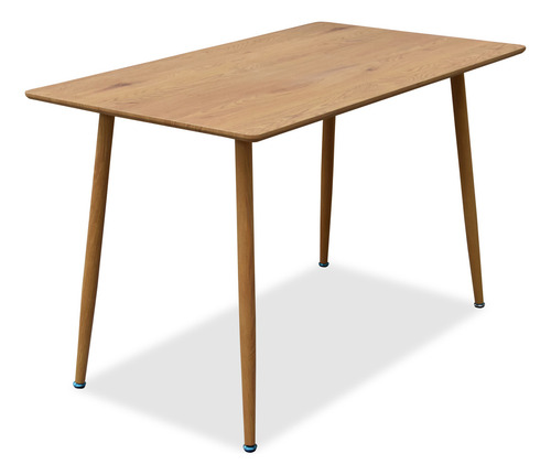 Mesa Con Sillas Eames Comedor Moderno Minimalista Vintage Color Madera/Blanco