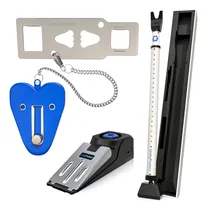 Comprar Barra De Seguridad Para Puerta Con Tope De Puerta, Alarma De