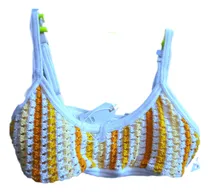 Comprar Top Malla Dama,crochet Forrado Licra.renner.t.m.gran Calidad