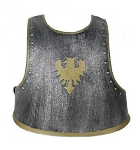 Armadura Pechera Medieval Gladiador Plastico Cotillon