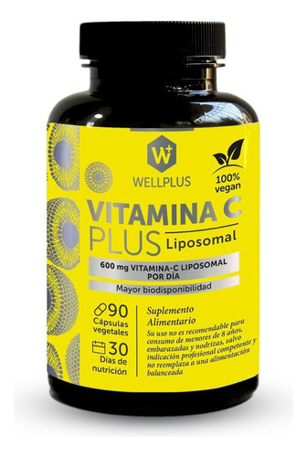 Vitamina C Liposomal - Wellplus (90 Caps)