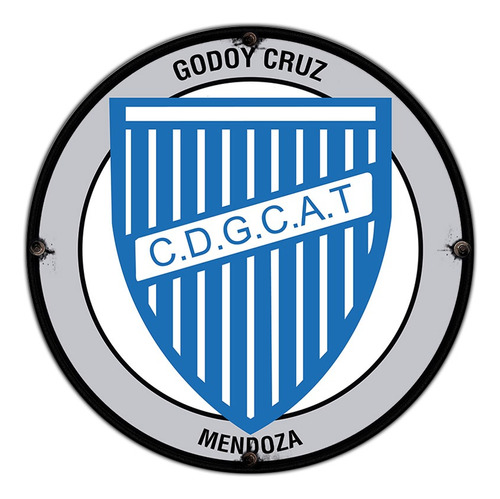 #831 - Cuadro Decorativo - Godoy Cruz Tomba Mendoza Escudo 