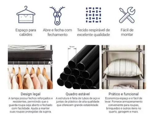 Organizador Modular Gh3 M 8 Divisores Retangular Cinza