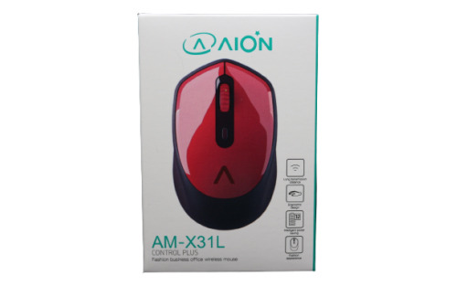 Mouse Aion Inalambrico Am-x31l Control Plus Colores Am-x31l