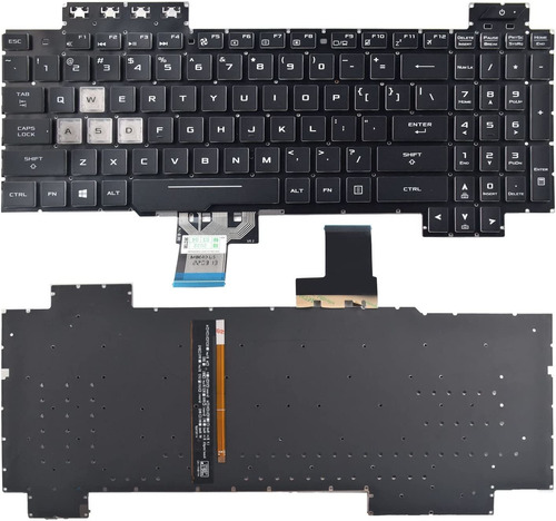 Teclado De Repuesto Compatible Con Asus Tuf Gaming Fx505 ...