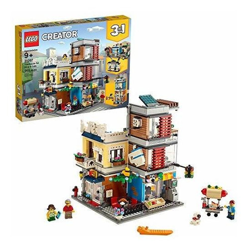 Set Construcción Lego Creator 3 En 1 Townhouse Pet Shop &