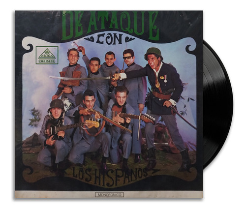 Los Hispanos - De Ataque - Lp Vinilo