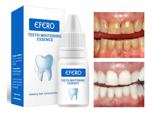 Esencia Blanqueadora Dental Efero Limpeza Higiene Oral Remov
