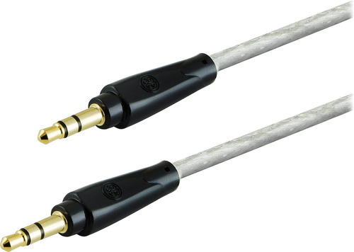 Cable Aux De Audio Estereo 3,5 Mm | M/m | Gris, 1 M