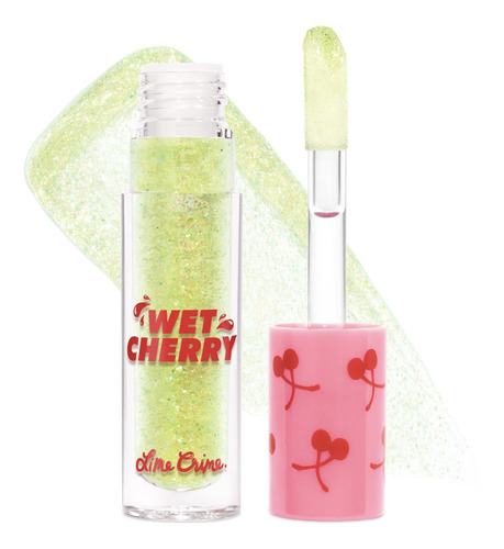 Lime Crime Wet Cherry Lip Gloss - Brillo De Labios De Cerez.