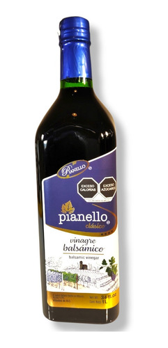 Vinagre Balsámico Pianello Italiano 1 L