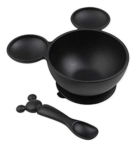 Bumkins Disney Mickey Mouse Suction Silicone Baby Feeding Se