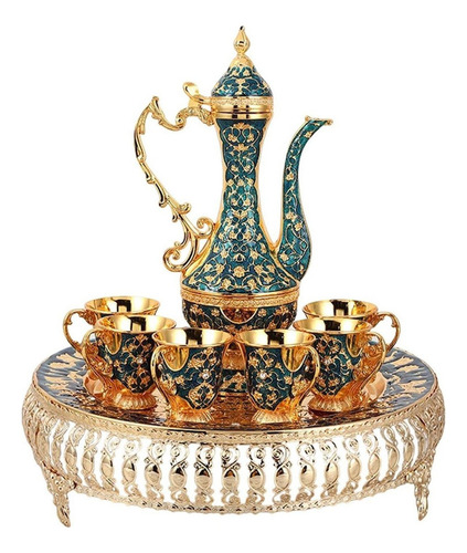 Gift Luxury Vintage Turkish Coffee Pot Set,