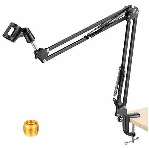 Soporte De Brazo Para Microfono Plegable Y Ajustable Acero