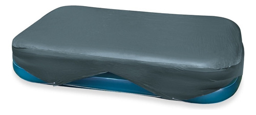 Cobertor Para Pileta Rectangular Adaptable Vinilo Azul Intex