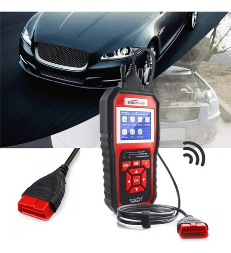 Escáner Universal Lector 850 Konnwei Obd2