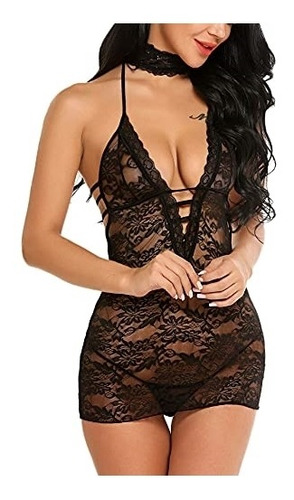 Babydoll  Lencería Para Mujer Talla:  5xl Negro