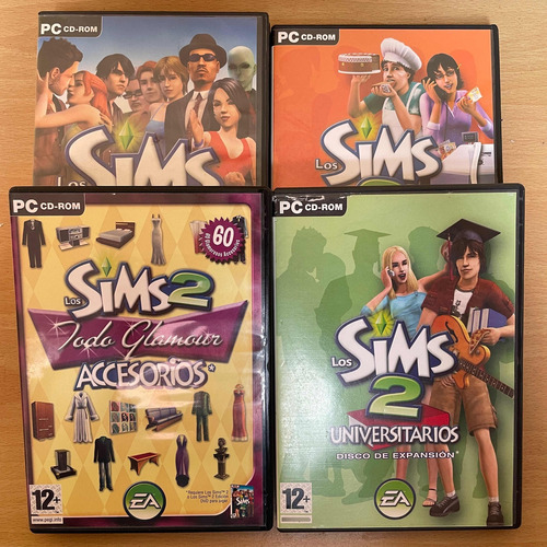 Colección Los Sims 2 Para Pc 4 Juegos
