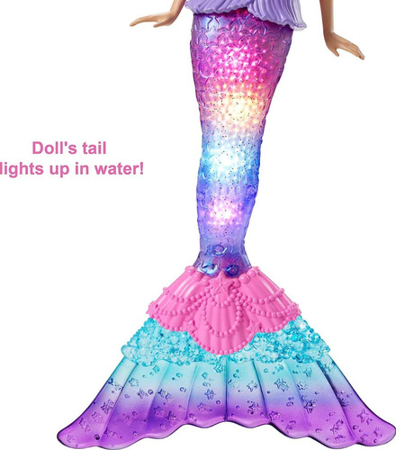Barbie Dreamtopia twinkle lights mermaid Mattel HDJ36