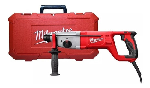 Imagen 2 de 3 de Rotomartillo Milwaukee 5262-21 rojo y negro y gris con 960W de potencia 120V