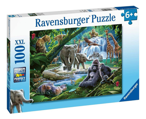 Ravensburger Jungle Animals Rompecabezas Xxl De 100 Piezas P